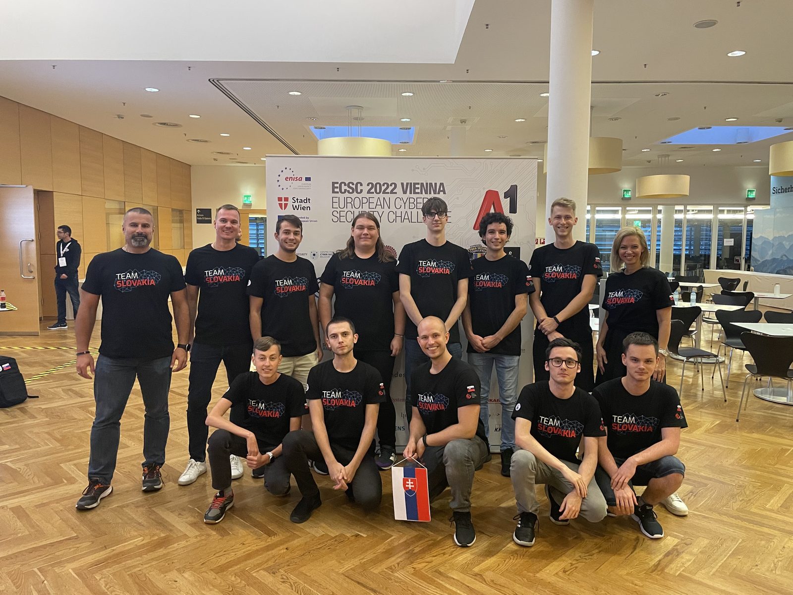 Team Slovakia na ECSC 2022 vo Viedni
