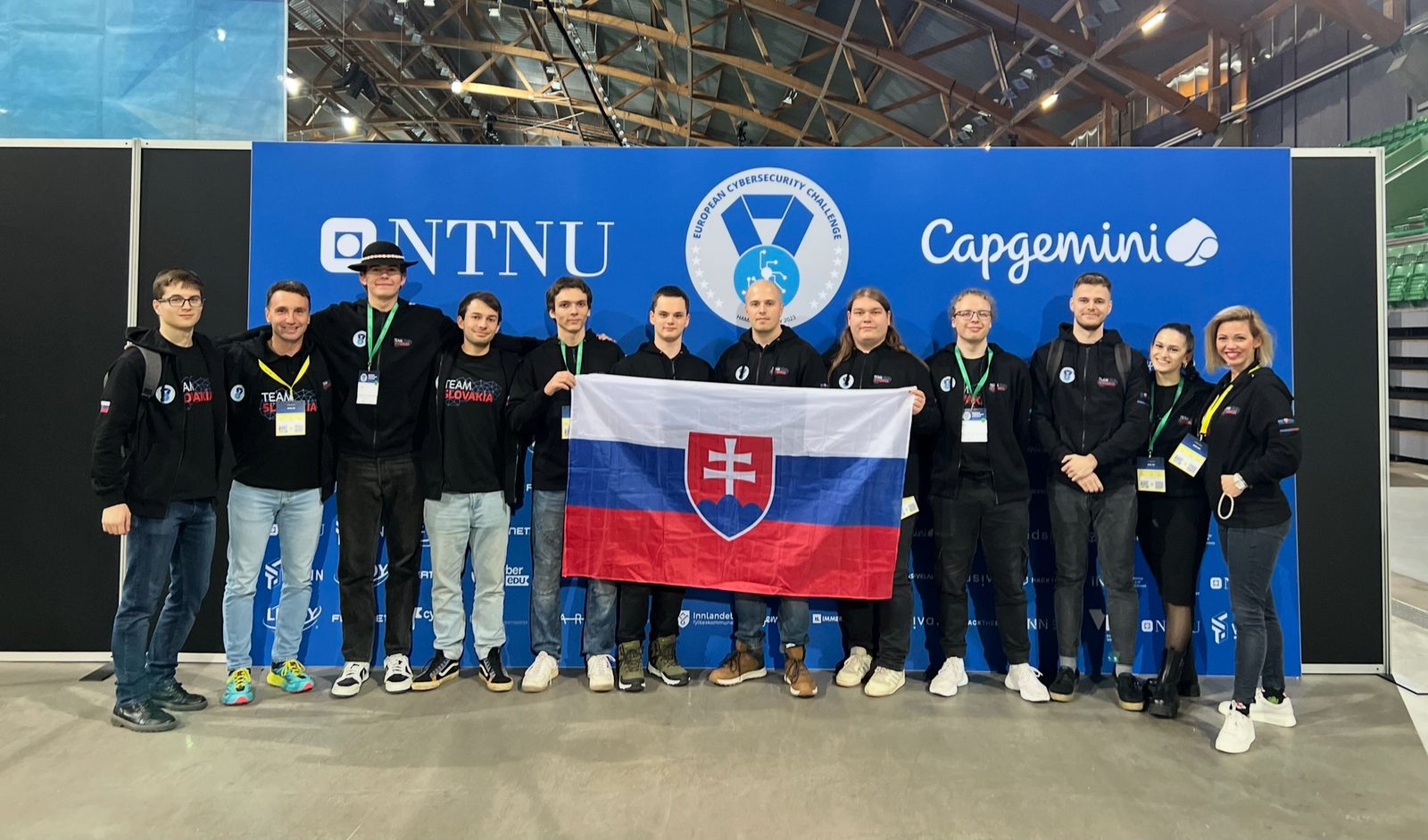 Team Slovakia na ECSC 2023 v Hamare